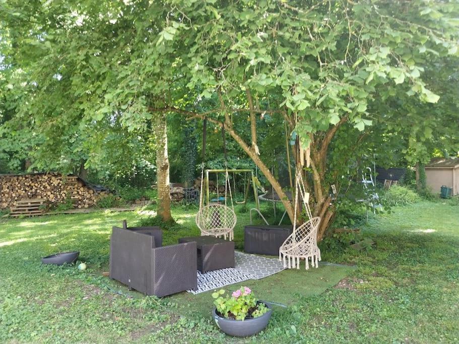 Escapade Romantique Dans Une Demeure Du 18Eme Buchères Extérieur photo